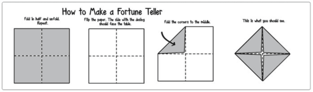 how to make a fortune teller 1
